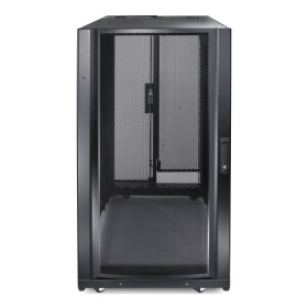 AR3104, Gabinete para servidores NetShelter SX de APC 24 U, 600 mm x 1070 mm, con paneles laterales, negro