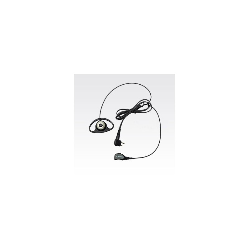 Auricular Con Micrófono Y PTT Para Motorola CP040, DP1400, GP300 Y XTN – Forma De D Ajustable, Cable De 150cm, Conector M, Sonido Claro Y Construcción Duradera Para Comunicación Manos Libres