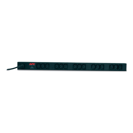 AP9568, PDU básica de montaje en rack, 0U, 10A, 230V, 15x C13