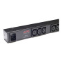 AP9572, PDU básica de montaje en rack, 0U, 16A, 208–230V, 15x C13