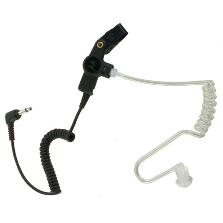 Motorola PMLN7560 Auricular de solo recepción para altavoz y micrófono, conector de 3,5 mm
