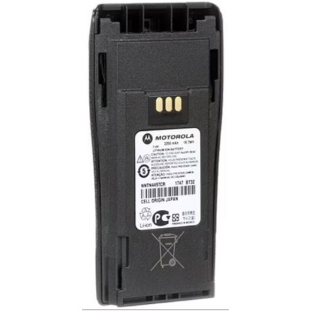 Batería de iones de litio de alta capacidad Motorola NNTN4497 de 2250 mAh