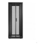 ER8822,Rack fácil de 800 mm/48 U/1200 mm con techo, panel lateral, piezas moldeadas, pies y 4 ménsulas, sin fondo, negro