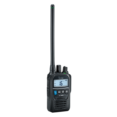 ICOM IC-M85 – Radio Portátil Marino y Terrestre VHF/UHF Compacta y Segura
