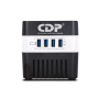 ESTABILIZADOR CDP RU-AVR604I 600VA/300W 4 SALIDAS 4 PUERTOS USB (RU-AVR604I)